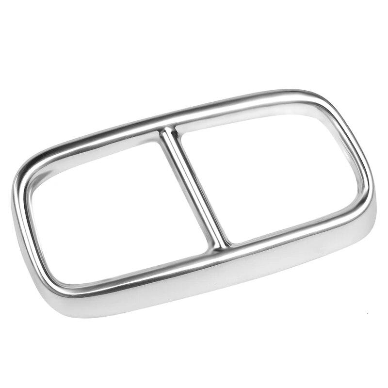 Крышка выхлопной трубы автомобиля TESIN для Challenger SXT 2015+, декоративные аксессуары для задней части автомобиля Dodge Challenger 2015+