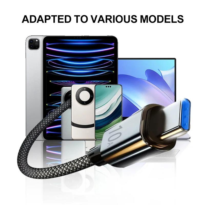 120 Вт 10 А быстрое зарядное устройство PD Dual USB C - Type C кабель для зарядки высокоскоростной передачи данных шнур для iPhone Samsung Mi Data шнур