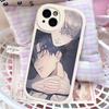 Чехол для телефона Аниме «Дерево без корней» Для iPhone 16 15 14 13 12 11 Pro Max Plus Ударопрочный кожаный чехол