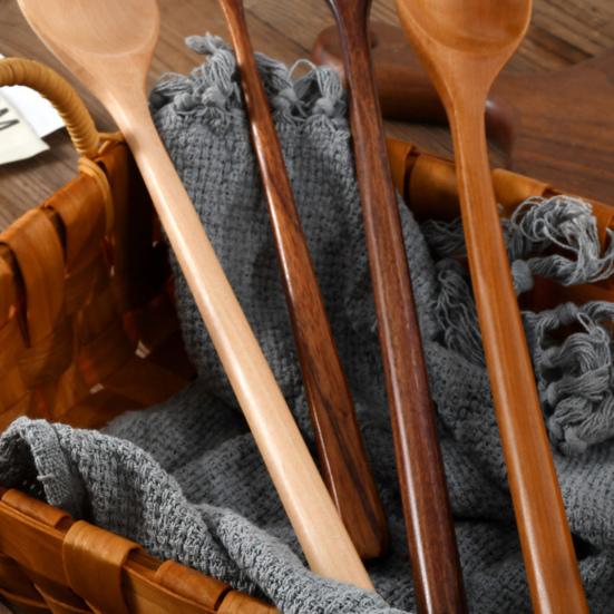 Useful Non-Stick Multipurpose Reusable Cooking Mixing Stir Spoon Dessert Spoon Kitchen Supplies Mixing Spoon