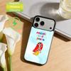 Vibrant Spring Charm M-Manana Sera Bonito Phone Case For iPhone17,16,15,14,13,12,Wireless charging protective case soft cover