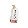 Jordan Alphabet Print Crew Neck Long Sleeve T-Shirt Men Tops White CW4262-100