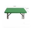 85x85 см квадратная скатерть из полиэфирной ткани, моющаяся, однотонная эластичная скатерть для свадебной вечеринки, обеда, банкета, украшения