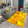 3D Осенний Желтый Ковер из Кленовых Листьев Современный Кухонный Коврик для Ванной Противоскользящий Входной Коврик Ковер для Спальни Гостиной Балкона
