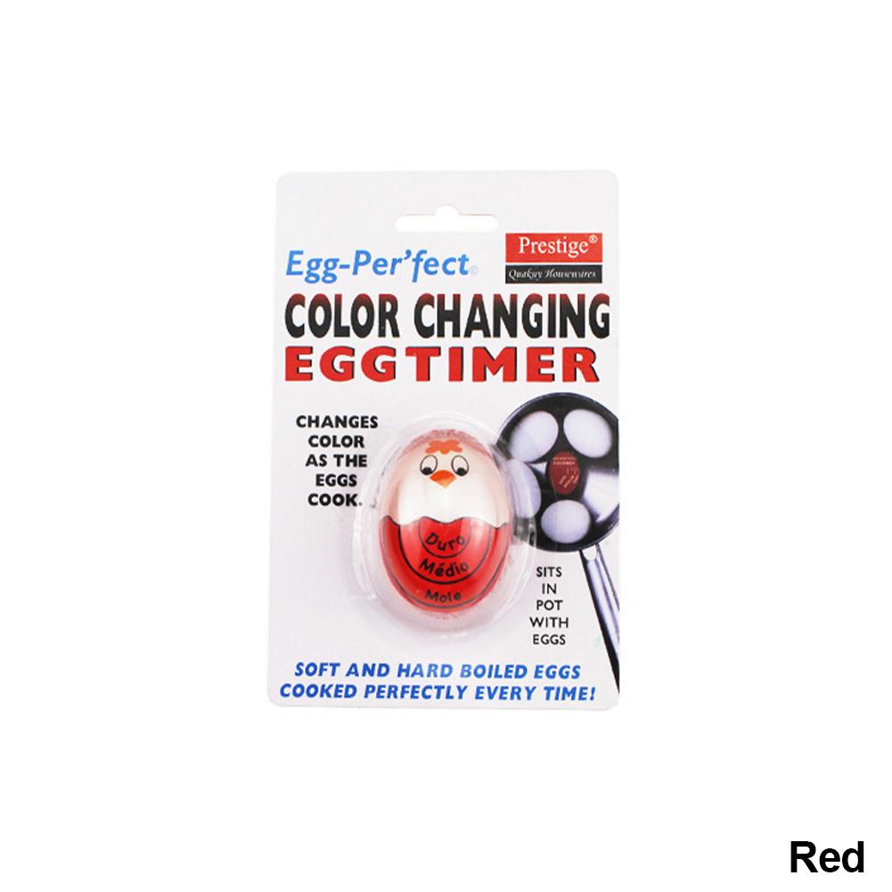 Яйцеварка из смолы с таймером для варки яиц, меняющая цвет, наблюдатель за температурой приготовления, кухонный инструмент, экологически чистый смоляной красный таймер для варки яиц, новый
