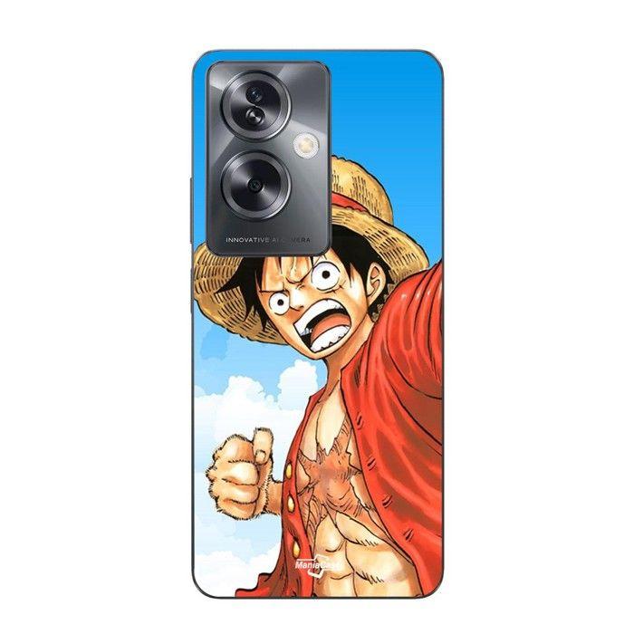 Coque de téléphone - MANIACASE - Oppo A79 5G - Silicone TPU - Souple - Monkey D Luffy