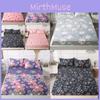Flower Strawberry Print Bed Cover Dustproof Fabric Bedspread Mattress Protective