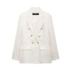 Autumn New Arrival: Women's European & American Double-Breasted Suit Jacket - Elegant and Fashionable