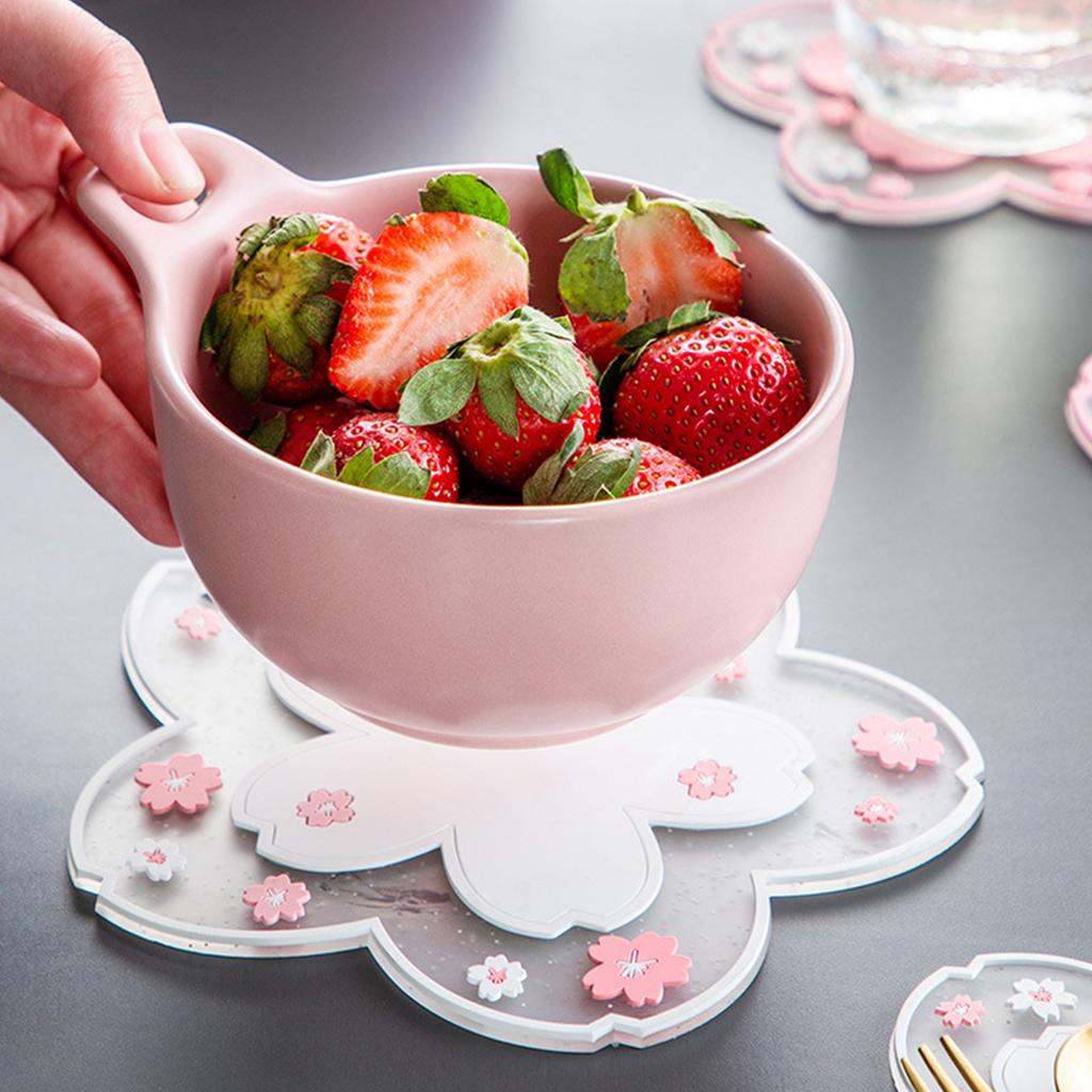 Table Insulation Mat, Heat-resistant Mat, Flower Cup Mat, PVC Western Food Mat,  Pot Mat, Tableware Bowl Mat