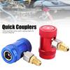 Professional Quick Couplers Air Conditioner Service Port Adapter Fit for R1234yf Refrigerants