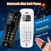 Protable 230mAh Cellphone Mini Mobile Phone Long Standby Magic Voice Stereo Bluetooth Smallest Phone