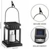 Outdoor Solar Garden Lights Retro Palace Lantern Hanging Candle Lamps Landscape Lighting Floor Solar Lights for Garden Decor