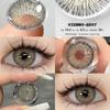 Eyeshare Цветные контактные линзы Синие контактные линзы Коричневые линзы для очков Зеленые контактные линзы Серые натуральные линзы 1 пара