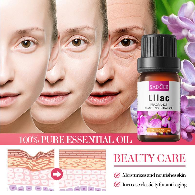 Fragrance essential oil set, moisturizing skin and body serum
