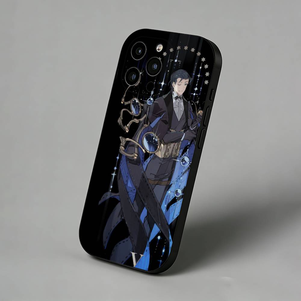 Чехол для телефона F-FGO Карта Таро Тонкий задний чехол для iPhone 17 Air 16 Pro Max 16e 15 Plus 14 13 Mini 12 11 Защитная крышка