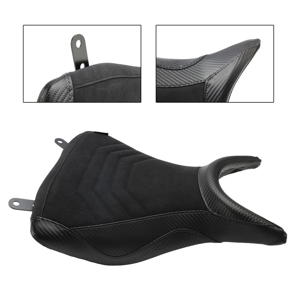 Подушка водительского сиденья переднего рейдера из искусственной кожи, синяя для Yamaha Mt-03 Yzf-R3 2015-2023
