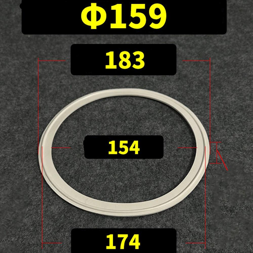 Белая EPDM 38 51 63 76 89 102-219 мм 1,5" -8" Уплотнительная прокладка Tri Clamp Кислото- и щелочестойкая
