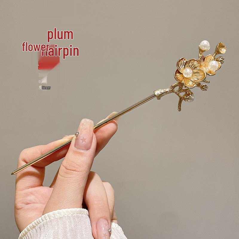 Korean Retro High-End Metal Hairpin - New Ancient Style