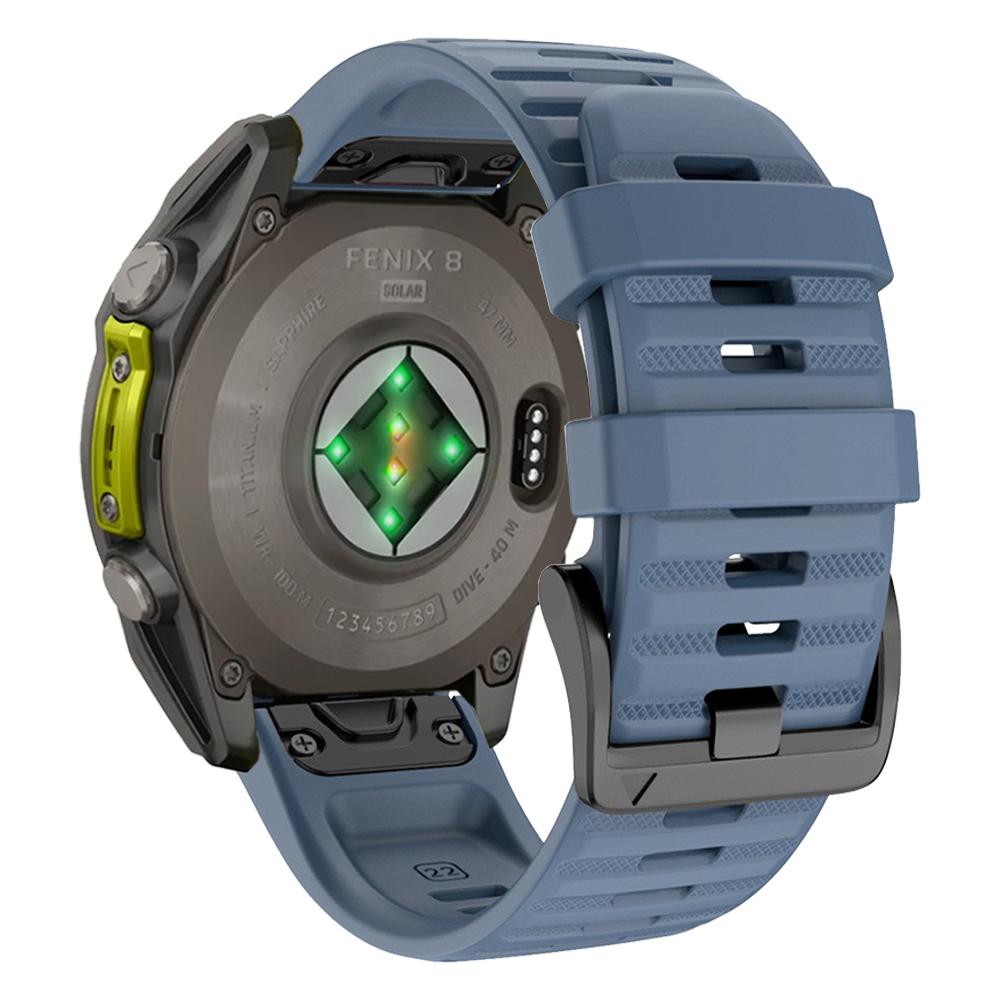 22 мм 26 мм Ремешок для часов для Garmin Fenix 8 Pro E 47 мм 51 мм/6 6X 7 7X Solar/Epix/Tactix/quatix/Instinct 3 Силиконовый ремешок Браслет