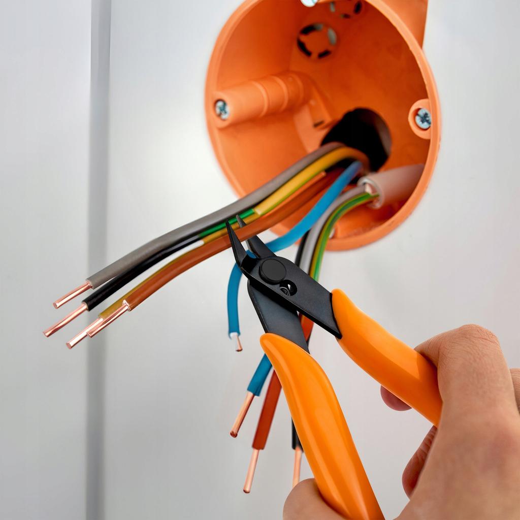 Szczypce Boczne Vergionic 130 Mm Obcinaczki Do Drutu Pcb Stal Węglowa