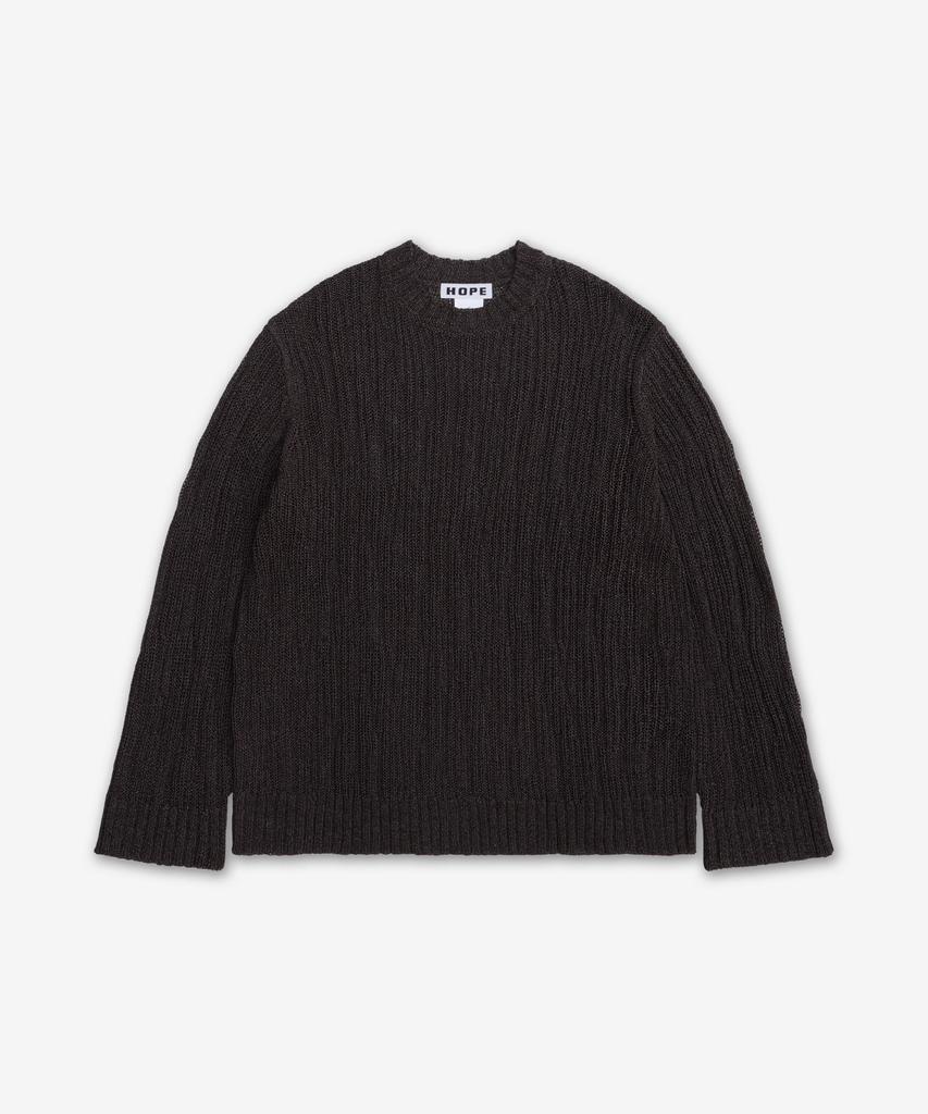 Hopeu Twig Rib Knit - Brown Bark / 59511304