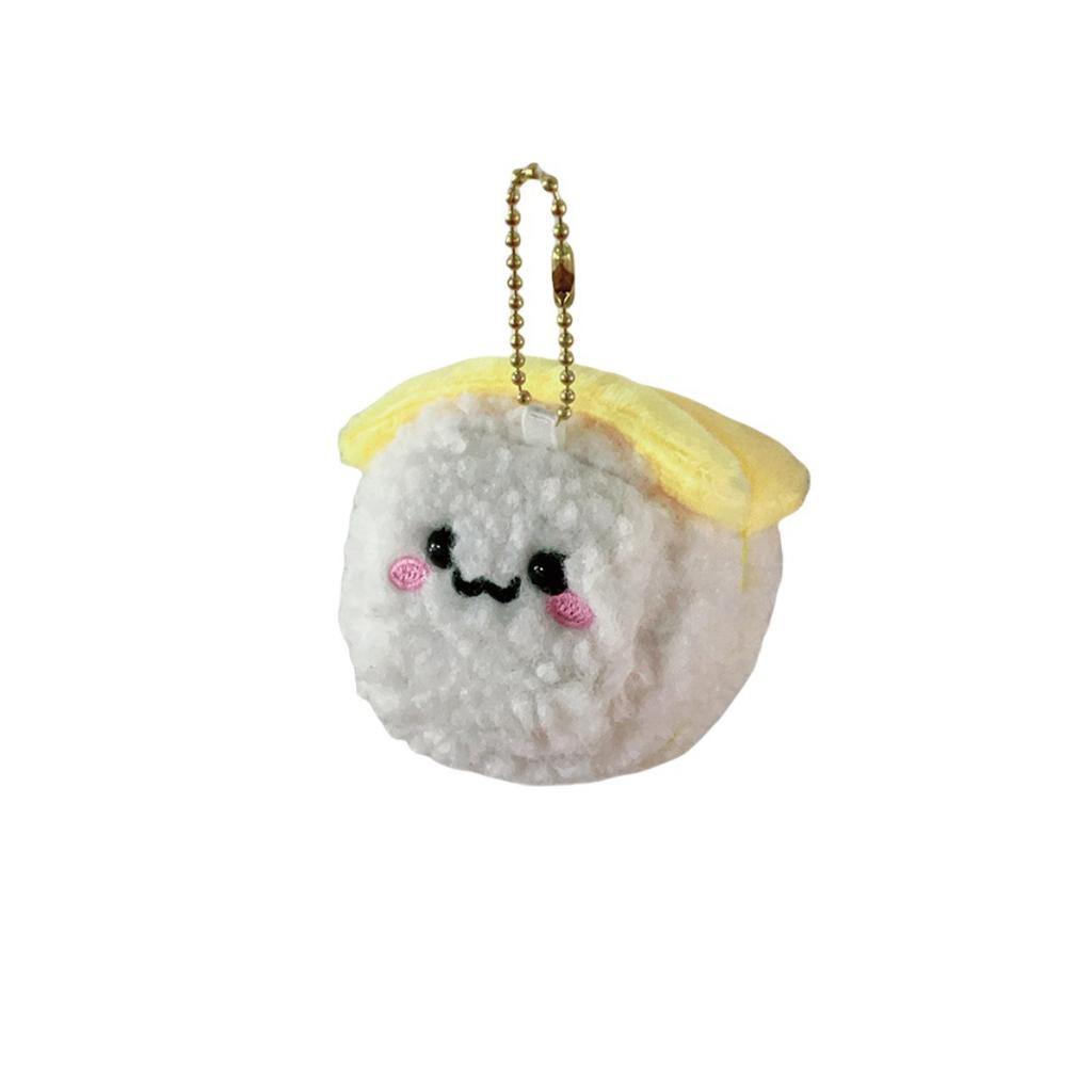Soft Cute Sushi Keychain Premium Plush Food Toy Stylish Bag Charm For Occasion Any