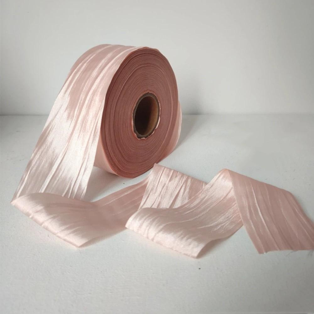 DIY Packaging Ribbon 5-Yard Gift Wrapping Ribbon Korean Pleated Ribbon Jewelry Display Packaging