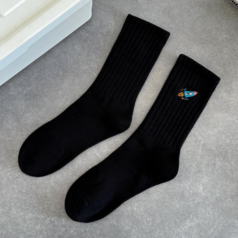 Cityboy Space Planet Mid-Calf Socks for Men & Women - Trendy West Coast Skateboarding Street Style