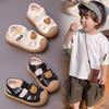 Баотоу сандалии для малышей с защитой от ударов 2025 лето новая мягкая подошва нескользящая детская обувь для малышей корейская версия пляжная обувь для мальчиков