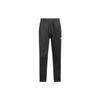 Select Quick-Dry Elastic Waist Basketball Pants With Solid Color Logo Print Men Bottoms Black IC2415