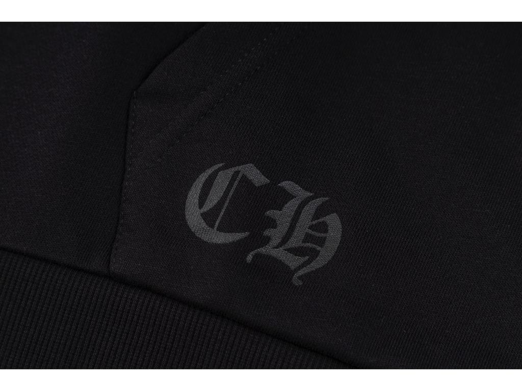 Модный Унисекс Худи с Принтом Хромированное Копыто Санскритский Крест