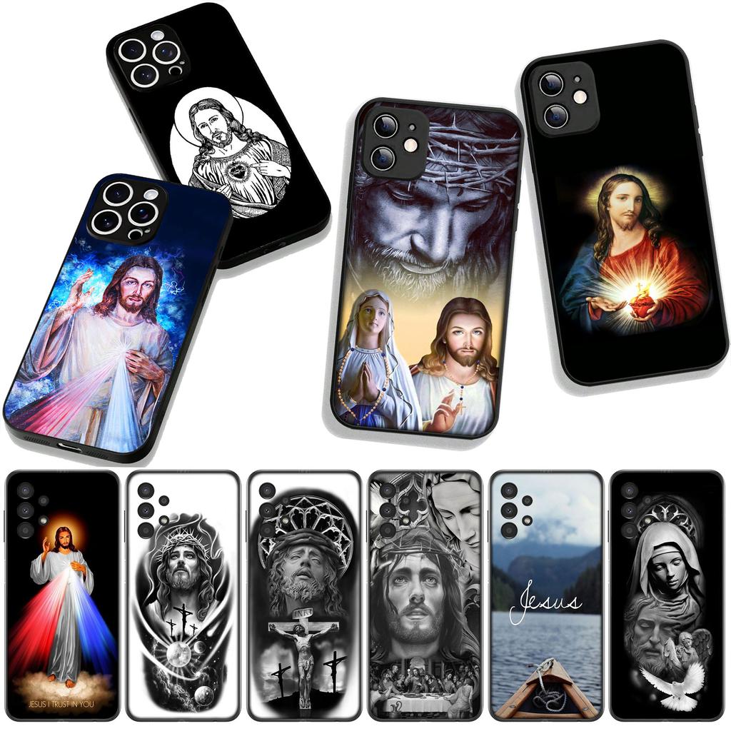 for Motorola Moto G04 G13 G14 G22 G23 G20 G32 G34 G35 G64 G82 G84 G53 G60 G72 E14 E15 E13 Case Jesus Judah Virgen de Guadalupe