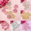 50Pcs Handcrafted DIY Findings 15mm Beading Necklace Bracelet Jewelry Making Flower Beads for Crafted Mobile Phone Chain