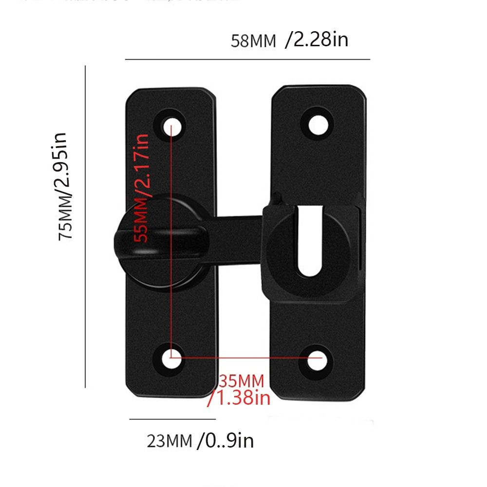 Защитная защелка раздвижной двери Противоугонная защелка для двери Многоцелевой дверной замок Кулачковый цилиндр