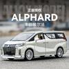 1:24 имитация сплава Toyota Alpha коммерческий автомобиль модель 6 открывание двери звук и свет