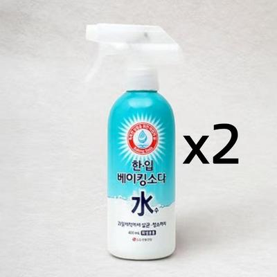Кухонная Чистота Незаменимое 100% Пищевая Сода Soo(вода) 400 мл x 2 бутылки