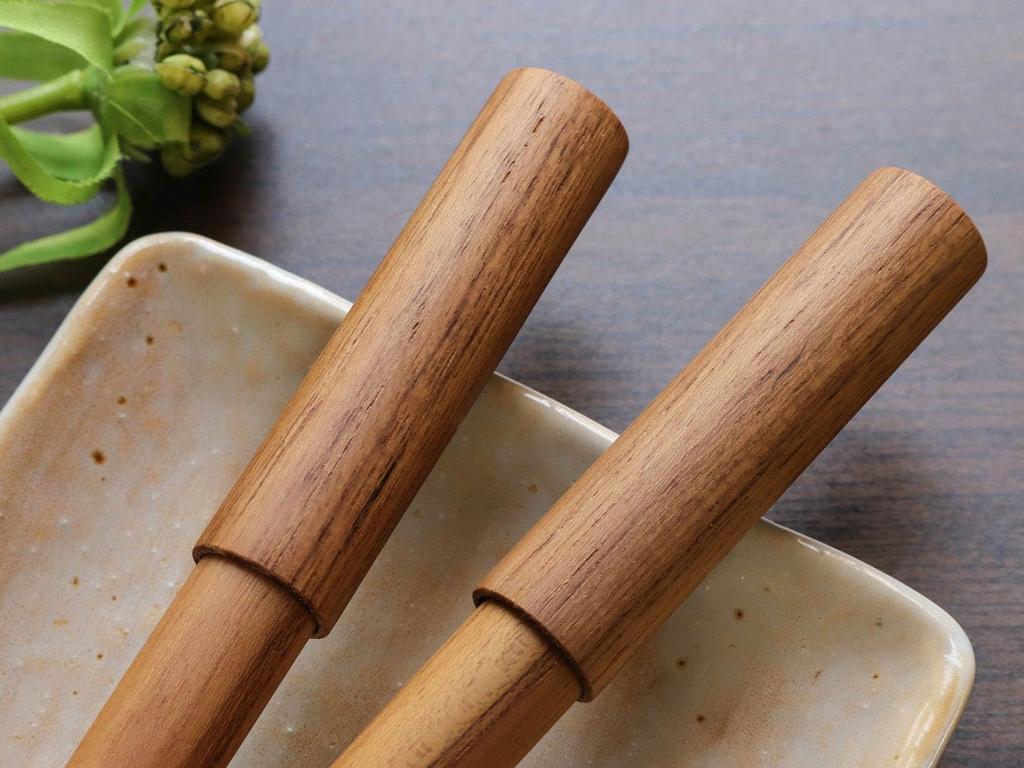 WANCHER Sekaiju Перьевая ручка из тикового дерева, тщательно отобранного из лучших пород дерева, Перьевая ручка экстратонкого письма, Корпус, Мировая [WANCHER Pen] (EF (Позолоченный))