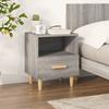 VidaXL Bedside Tables Sonoma Grey 40x35x47 Cm 817299