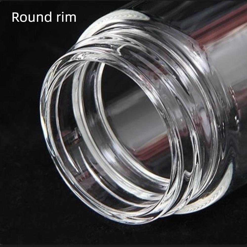 240/300ML Glass Water Bottle Double-Layer Tumbler Drinkware Leak Proof Glass Teapot Outdoor