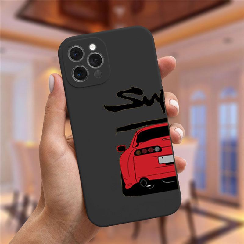 Чехол для телефона для пары JDM Tokyo Drift Спортивный автомобиль Для iPhone 17 16 15 14 13 12 11 Pro Max Mini 7 8 Plus SE Air Cover Fundas