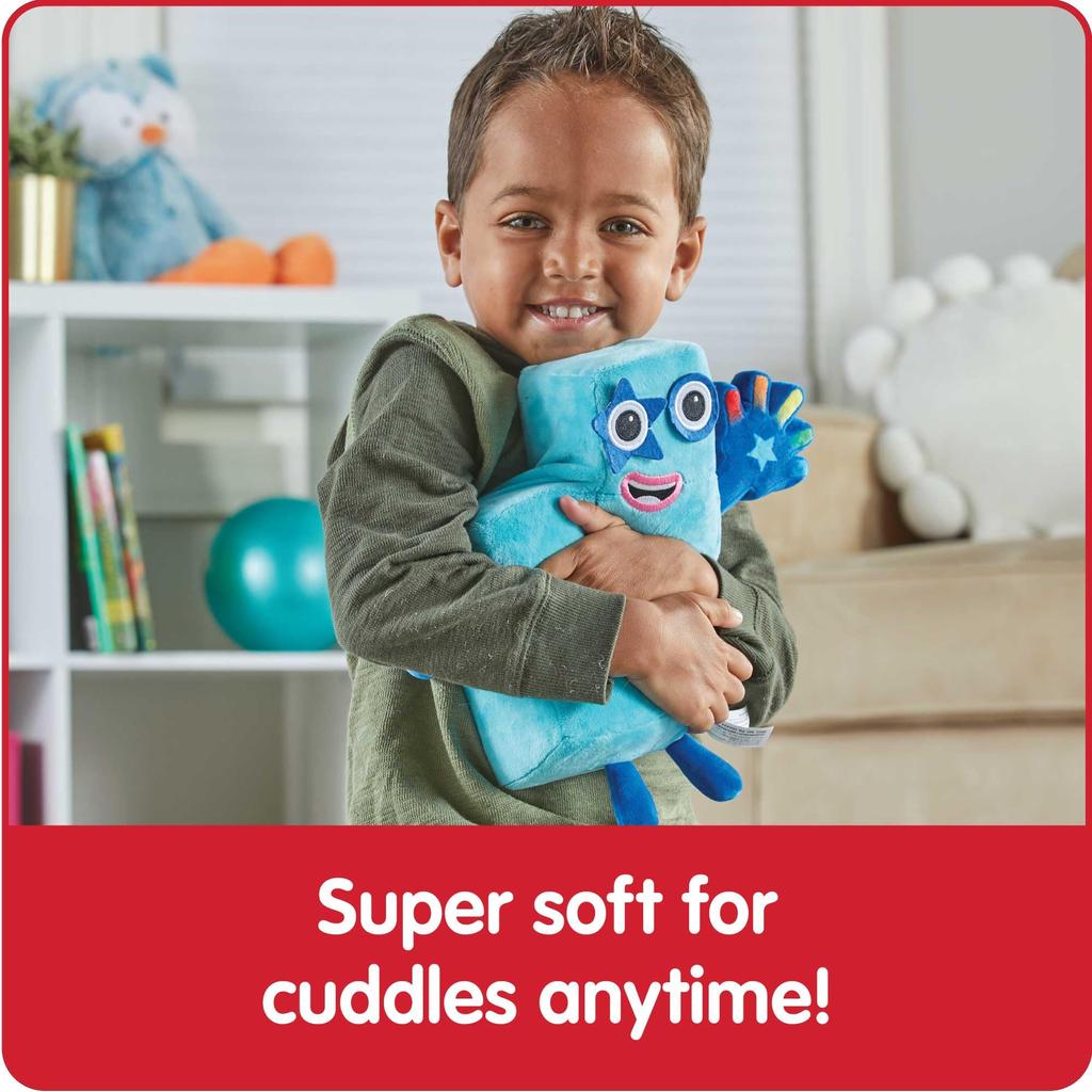 Плюшевая игрушка Numberblocks Пой Высоко 95352 Оригинал Вместе! Пять!