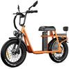 Electric Bicycle Drvetion ET20 20" Fat Tire 1000W Peak Motor City Electric Bike For Adult 48V 20AH NFC One Click Unlock Dual Hydraulic Brake