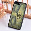 Чехол Krajews Om Aum Symbol Colorful Namaste Yoga для iPhone 14 5 6s 7 8 plus XR XS 11 12 13 pro max Samsung S21 S22ultra