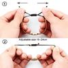 Nidin New Classic Light Luxury Copper Macrame Pave CZ 4MM Beads 8 Shape Men Women Handmade Adjustable Bracelets Jewelry Gift