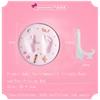 Newborn baby hand and foot prints mud lanugo souvenirs diy baby hand and foot prints hundred days full moon week old gift