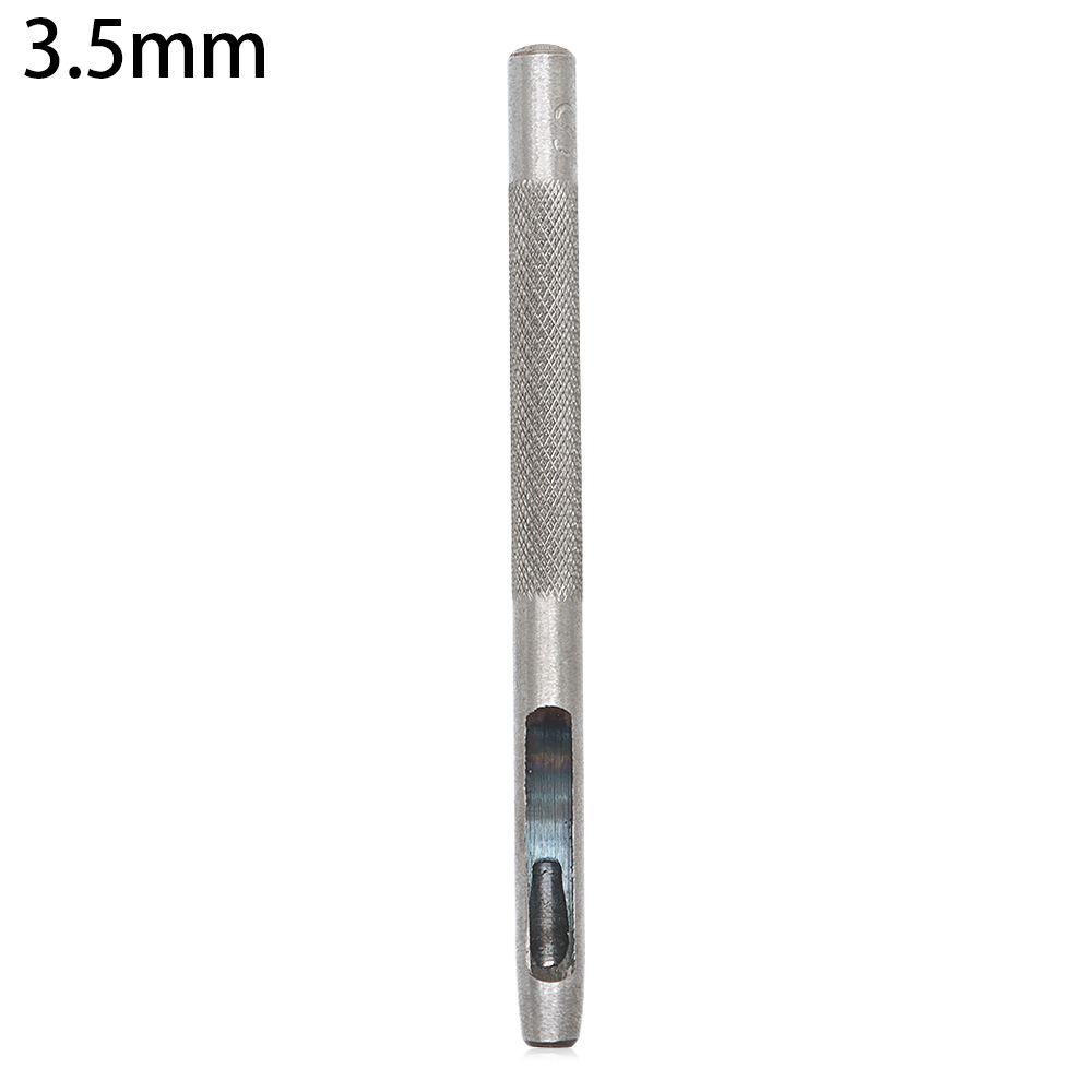 Auto Handcrafts Puncher Leathercraft Screw Carbon Steel Punching Hole Leather Tool Belt Hole Punch