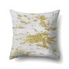 Geometric Marble Pattern Polyester Pillow Case European and American Fashion Simple Pillow Case