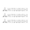 Для Mitsubishi Outlander Lancer 9 10 ASX L200 Eclipse Pajero Canter Ralliart Mirage Ручка Двери Автомобиля Наклейки для Декора Всего Кузова UG2