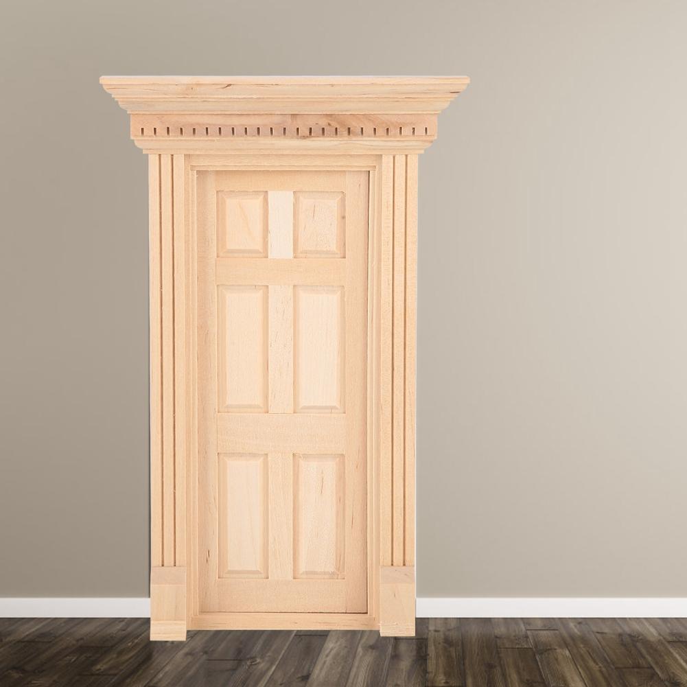 1:12 Винтажных Миниатюрных Дверных Аксессуаров Комнатная Мебель Кукольный Дом Игрушка