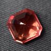 Natural Orange Sapphire Loose Gemstone Square Shape 9.80 ct September Birthstone for Gem Collections